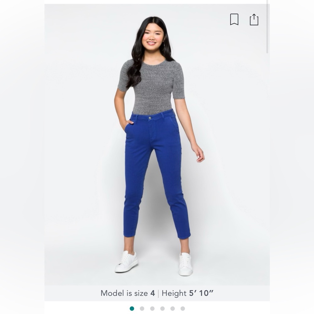 Cosmic Blue Love Moriah Straight Leg Pant - Cobalt from Stitch Fix NWT!